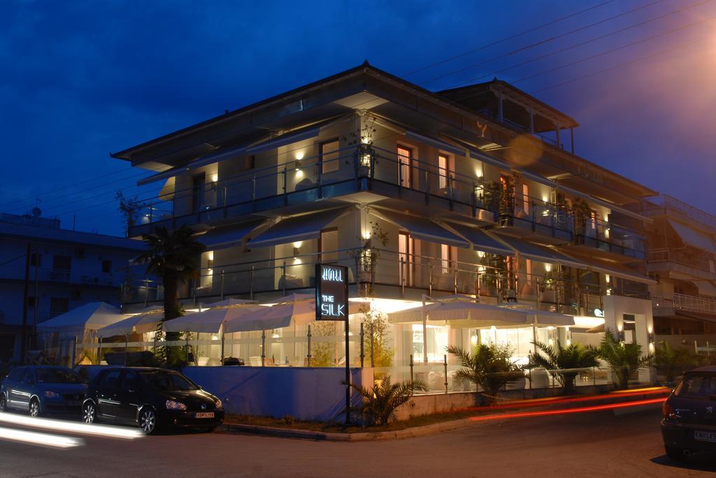 The Silk Hotel Paralía Exterior foto
